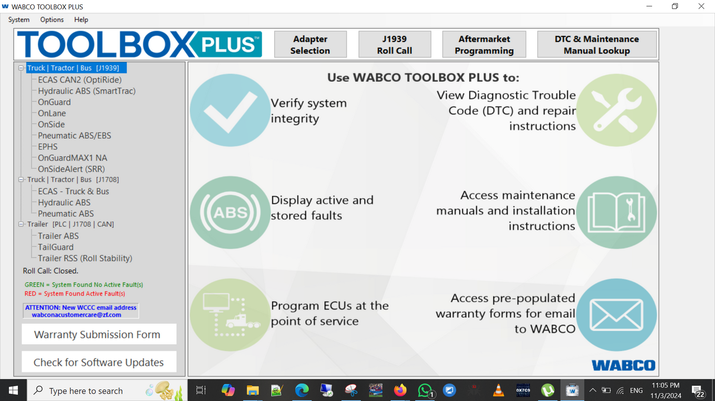 WABCO TOOLBOX 14 – 2025 Edition | Trailer & Truck ABS Diagnostics