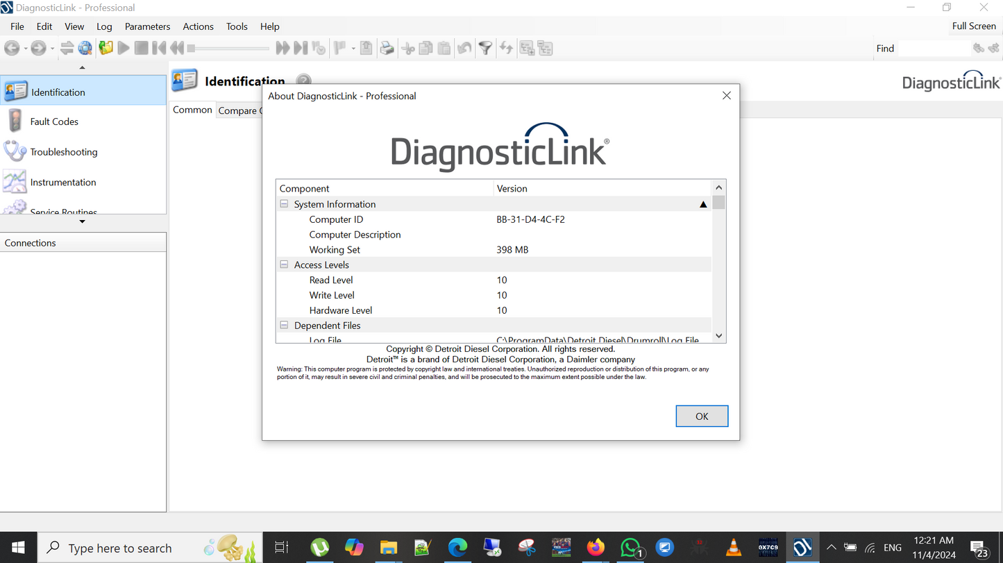 Detroit Diesel Diagnostic Link (DDDL 2025 Edition)